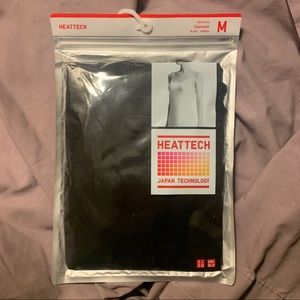 Black Uniqlo Heattech Camisole Top